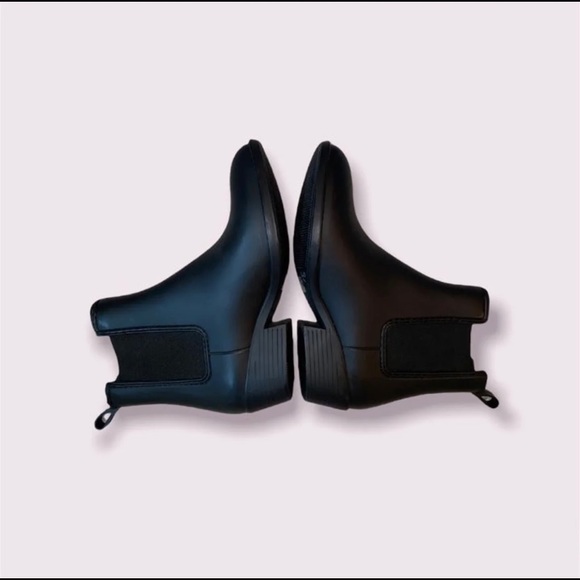 COPY - NWT Jeffrey Campbell Stormy Rain Boots in Black - Picture 4 of 4